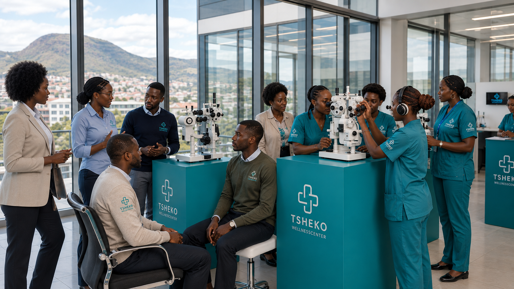 Tsheko corporate wellness day